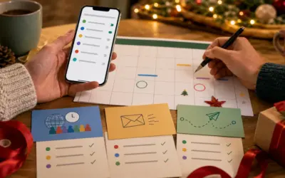 How to Schedule Holiday Family Updates Without Spoiling the Surprise